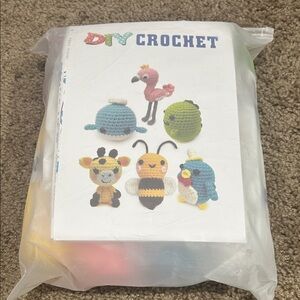 DIY Crochet Amigurumi Kit - Multicolor Cute Animal Set